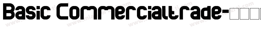 Basic Commercialtrade字体转换